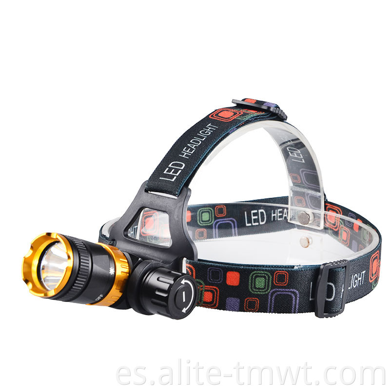 Hot 10W XML T6 LED LED Ultra Bright Head Torch Linterna de buceo impermeable